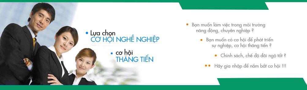 Cơ hội nghề nghiệp cho các bạn ứng viên